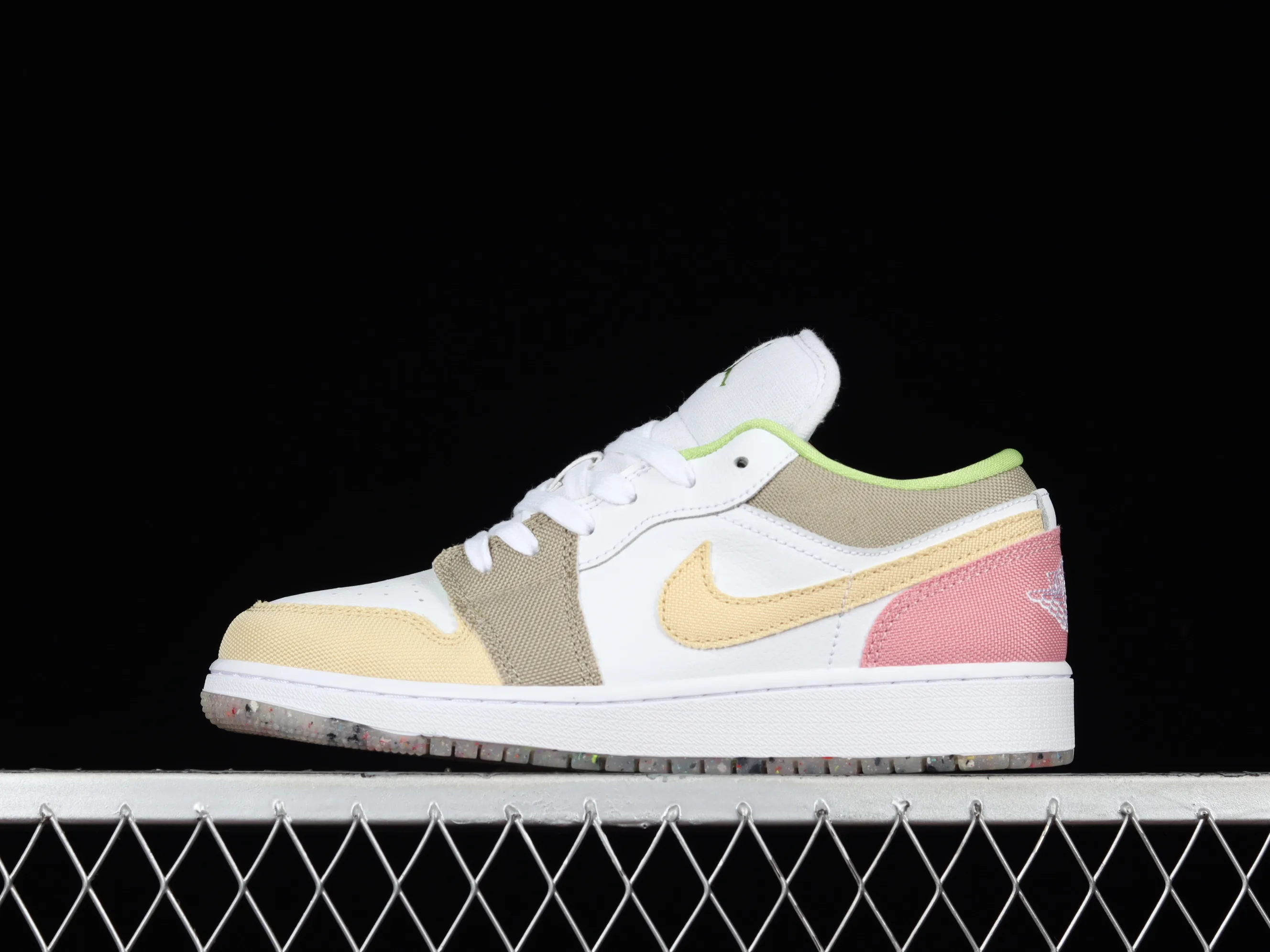 All categories Air Jordan Jordan series basketball shoes Air Jordan 1 Low G version pure original Air Jordan 1 Low AJ1 Joe 1 white and brown color matching low-top cultural and leisure sports sneakers DJ0341-100